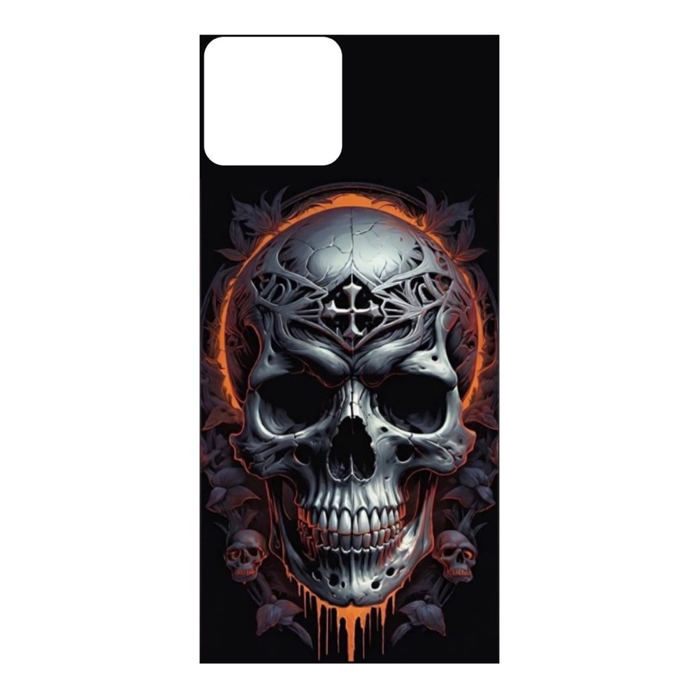 iPhone 15 plus custom Skull case